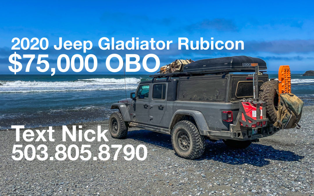 For Sale: 2020 Jeep Gladiator Rubicon Overland Build